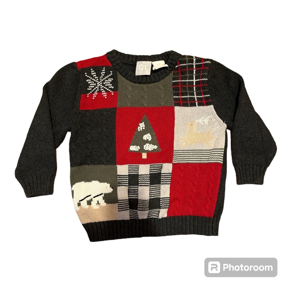 GL KNITS 3T Christmas Sweater